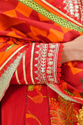Zellbury | Unstitched 3 Piece Lawn | Embroidered Shirt Shalwar Dupatta - 1295 - House Of Hania