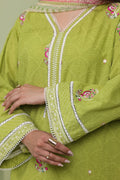 Zellbury | Unstitched 3 Piece Lawn | Embroidered Shirt Shalwar Dupatta - 1462 - House Of Hania