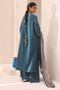 Zellbury | Unstitched 3 Piece Lawn | Embroidered Shirt Shalwar Dupatta - 1549 - House Of Hania