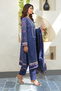 Zellbury | Unstitched 3 Piece Lawn | Embroidered Shirt Shalwar Dupatta - 1680 - House Of Hania
