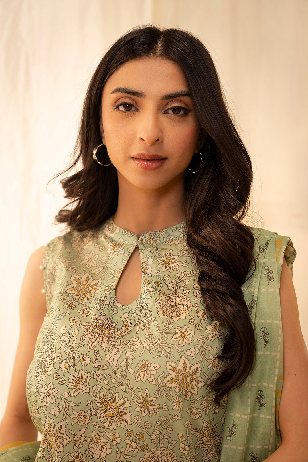 Zellbury | Unstitched 3 Piece Lawn | Shirt Shalwar Dupatta - 0027 - House Of Hania