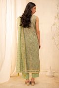 Zellbury | Unstitched 3 Piece Lawn | Shirt Shalwar Dupatta - 0027 - House Of Hania