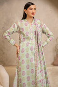 Zellbury | Unstitched 3 Piece Lawn | Shirt Shalwar Dupatta - 0028 - House Of Hania