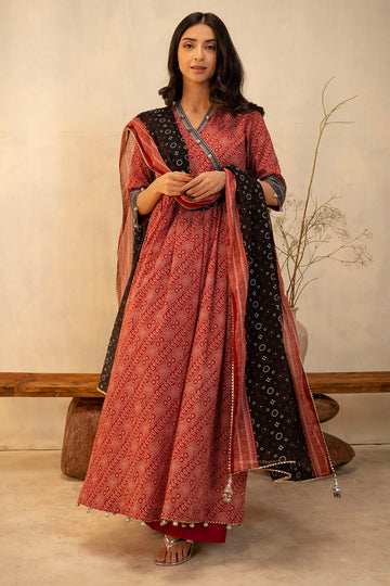 Zellbury | Unstitched 3 Piece Lawn | Shirt Shalwar Dupatta - 0033 - House Of Hania