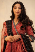 Zellbury | Unstitched 3 Piece Lawn | Shirt Shalwar Dupatta - 0033 - House Of Hania