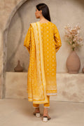 Zellbury | Unstitched 3 Piece Lawn | Shirt Shalwar Dupatta - 0056 - House Of Hania