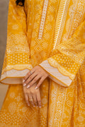Zellbury | Unstitched 3 Piece Lawn | Shirt Shalwar Dupatta - 0056 - House Of Hania
