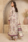 Zellbury | Unstitched 3 Piece Lawn | Shirt Shalwar Dupatta - 0059 - House Of Hania