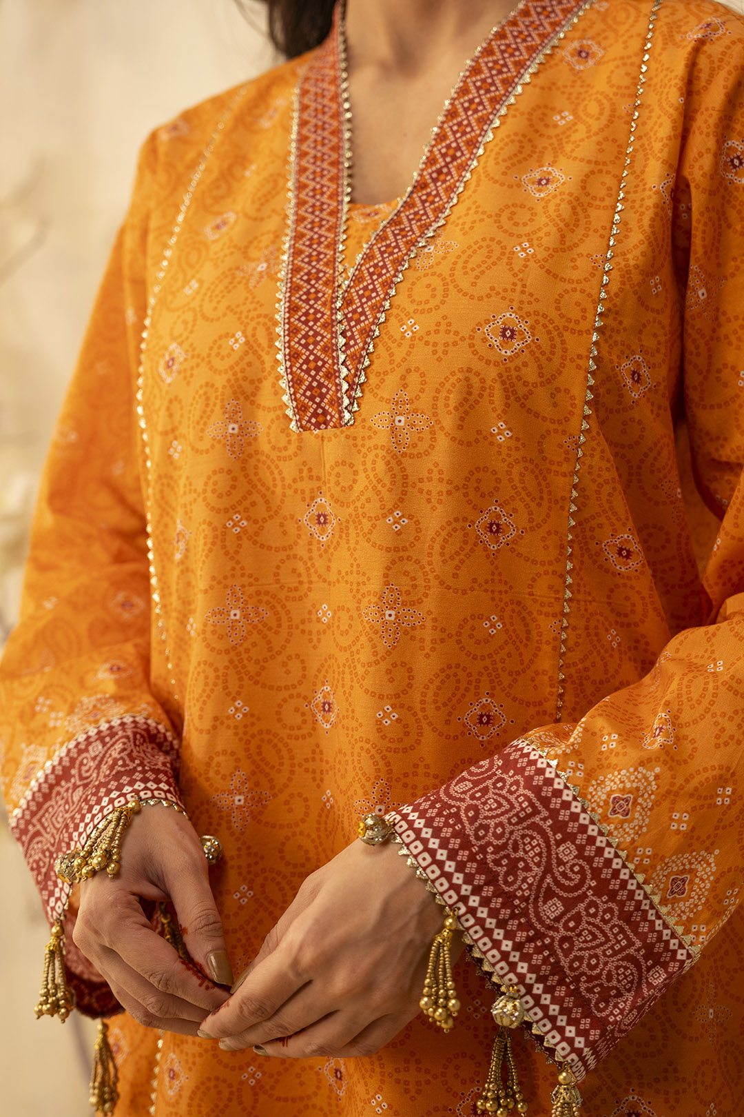 Zellbury | Unstitched 3 Piece Lawn | Shirt Shalwar Dupatta - 0115 - House Of Hania