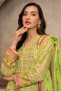 Zellbury | Unstitched 3 Piece Lawn | Shirt Shalwar Dupatta - 0121 - House Of Hania