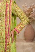 Zellbury | Unstitched 3 Piece Lawn | Shirt Shalwar Dupatta - 0121 - House Of Hania