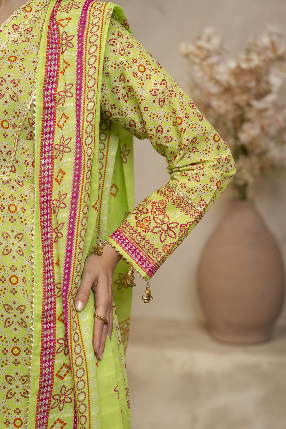 Zellbury | Unstitched 3 Piece Lawn | Shirt Shalwar Dupatta - 0121 - House Of Hania