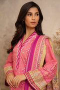 Zellbury | Unstitched 3 Piece Lawn | Shirt Shalwar Dupatta - 0122 - House Of Hania