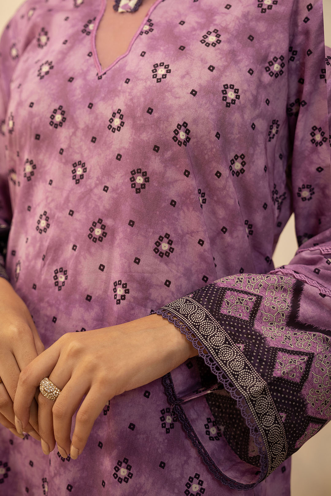 Zellbury | Unstitched 3 Piece Lawn | Shirt Shalwar Dupatta - 0126 - House Of Hania