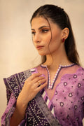 Zellbury | Unstitched 3 Piece Lawn | Shirt Shalwar Dupatta - 0126 - House Of Hania
