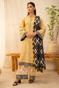 Zellbury | Unstitched 3 Piece Lawn | Shirt Shalwar Dupatta - 0130 - House Of Hania