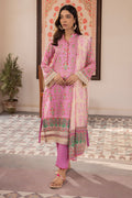 Zellbury | Unstitched 3 Piece Lawn | Shirt Shalwar Dupatta - 1070 - House Of Hania