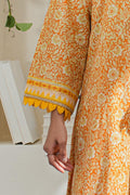 Zellbury | Unstitched 3 Piece Lawn | Shirt Shalwar Dupatta - 1197 - House Of Hania