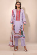 Zellbury | Unstitched 3 Piece Lawn | Shirt Shalwar Dupatta - 1213 - House Of Hania