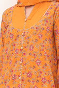 Zellbury | Unstitched 3 Piece Lawn | Shirt Shalwar Dupatta - 1226 - House Of Hania
