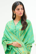 Zellbury | Unstitched 3 Piece Lawn | Shirt Shalwar Dupatta - 1237 - House Of Hania