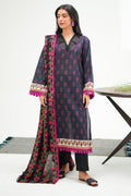 Zellbury | Unstitched 3 Piece Lawn | Shirt Shalwar Dupatta - 1324 - House Of Hania