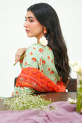 Zellbury | Unstitched 3 Piece Lawn | Shirt Shalwar Dupatta - 1325 - House Of Hania