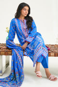 Zellbury | Unstitched 3 Piece Lawn | Shirt Shalwar Dupatta - 1326 - House Of Hania