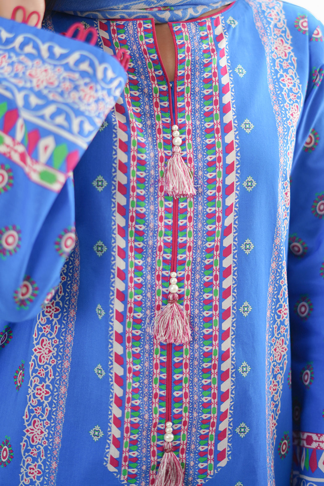 Zellbury | Unstitched 3 Piece Lawn | Shirt Shalwar Dupatta - 1326 - House Of Hania