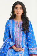 Zellbury | Unstitched 3 Piece Lawn | Shirt Shalwar Dupatta - 1326 - House Of Hania