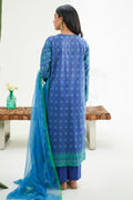 Zellbury | Unstitched 3 Piece Lawn | Shirt Shalwar Dupatta - 1417 - House Of Hania