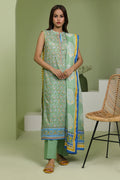 Zellbury | Unstitched 3 Piece Lawn | Shirt Shalwar Dupatta - 1419 - House Of Hania