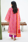 Zellbury | Unstitched 3 Piece Lawn | Shirt Shalwar Dupatta - 1421 - House Of Hania
