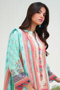 Zellbury | Unstitched 3 Piece Lawn | Shirt Shalwar Dupatta - 1504 - House Of Hania