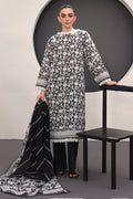 Zellbury | Unstitched 3 Piece Lawn | Shirt Shalwar Dupatta - 1526 - House Of Hania