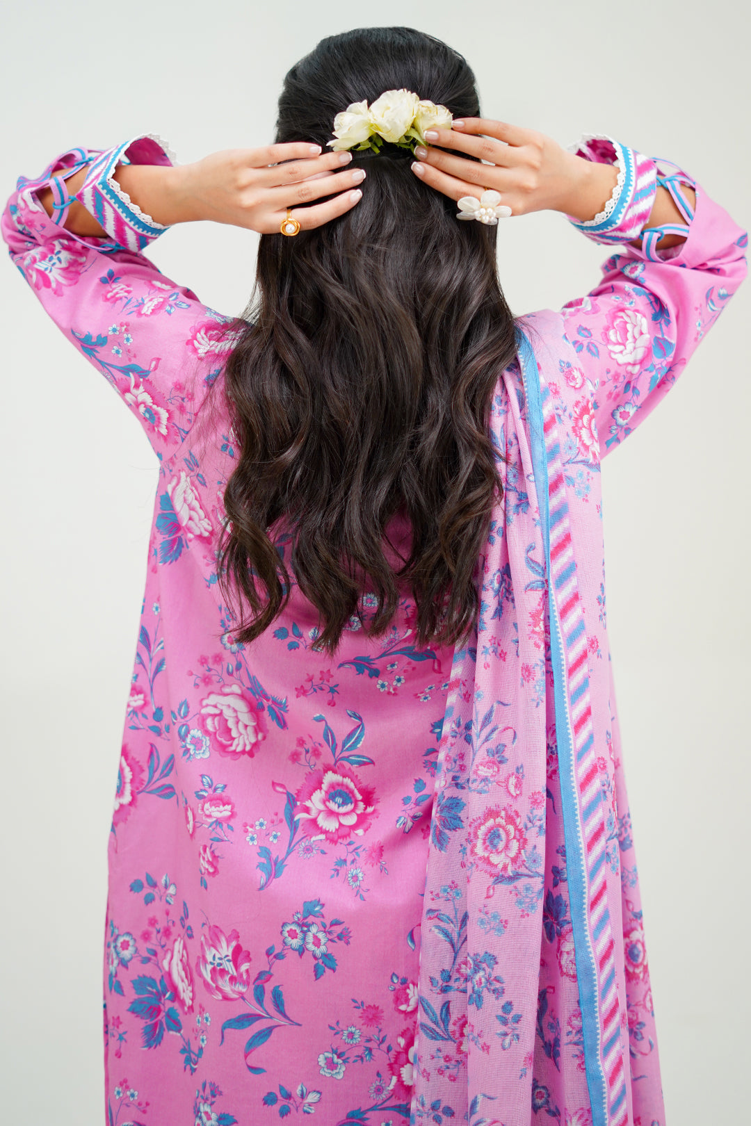 Zellbury | Unstitched 3 Piece Lawn | Shirt Shalwar Dupatta - 1569 - House Of Hania