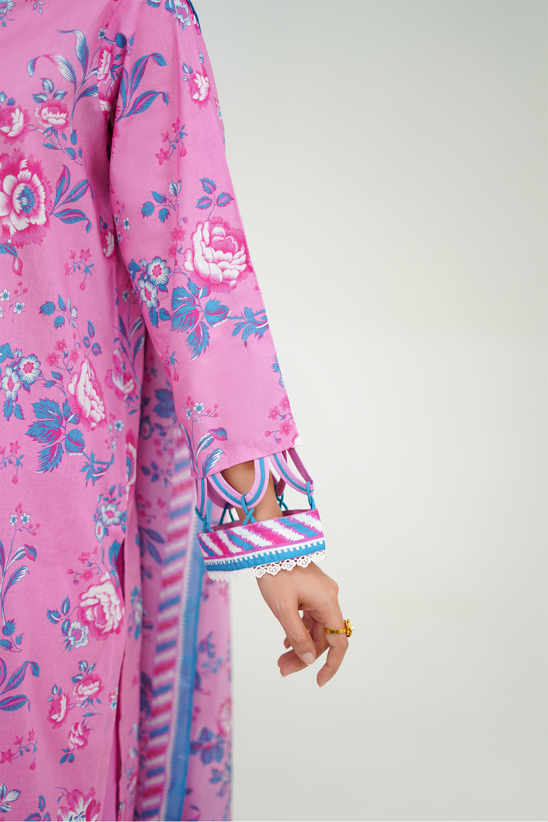 Zellbury | Unstitched 3 Piece Lawn | Shirt Shalwar Dupatta - 1569 - House Of Hania