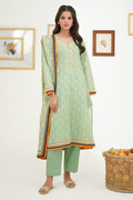 Zellbury | Unstitched 3 Piece Lawn | Shirt Shalwar Dupatta - 1572 - House Of Hania