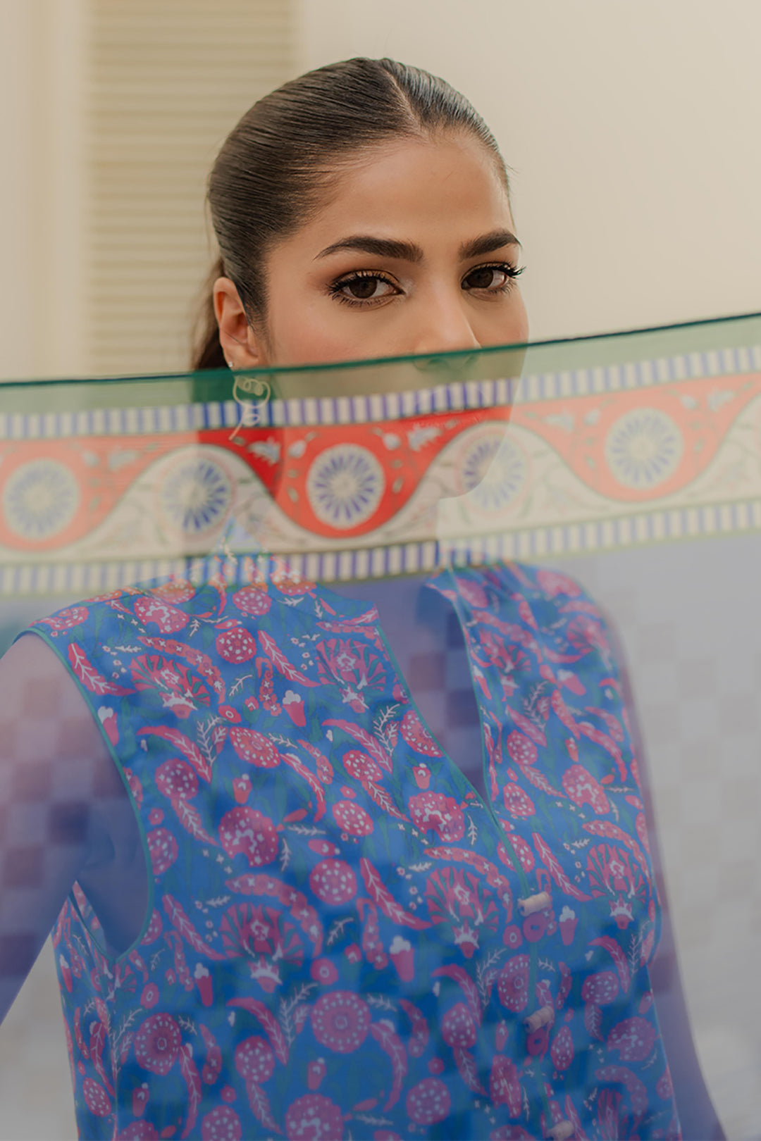 Zellbury | Unstitched 3 Piece Lawn | Shirt Shalwar Dupatta - 1665 - House Of Hania