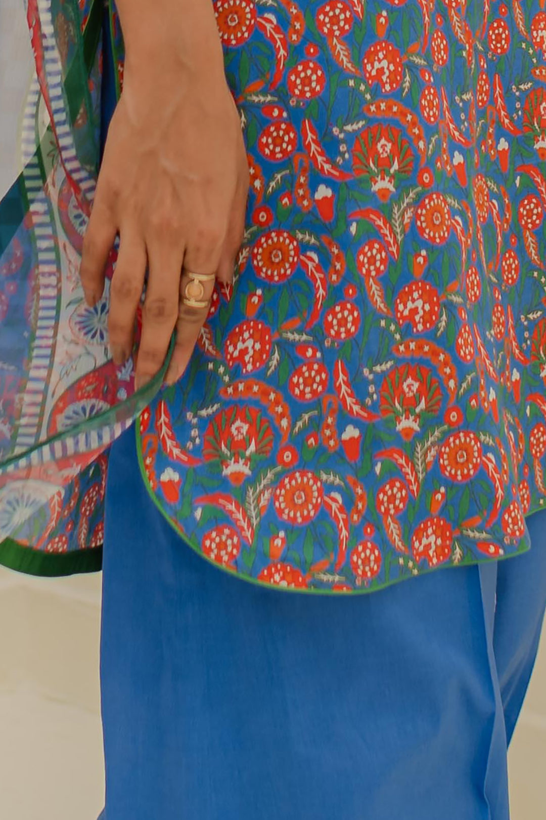 Zellbury | Unstitched 3 Piece Lawn | Shirt Shalwar Dupatta - 1665 - House Of Hania