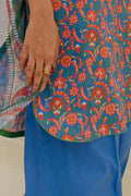 Zellbury | Unstitched 3 Piece Lawn | Shirt Shalwar Dupatta - 1665 - House Of Hania