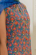 Zellbury | Unstitched 3 Piece Lawn | Shirt Shalwar Dupatta - 1665 - House Of Hania