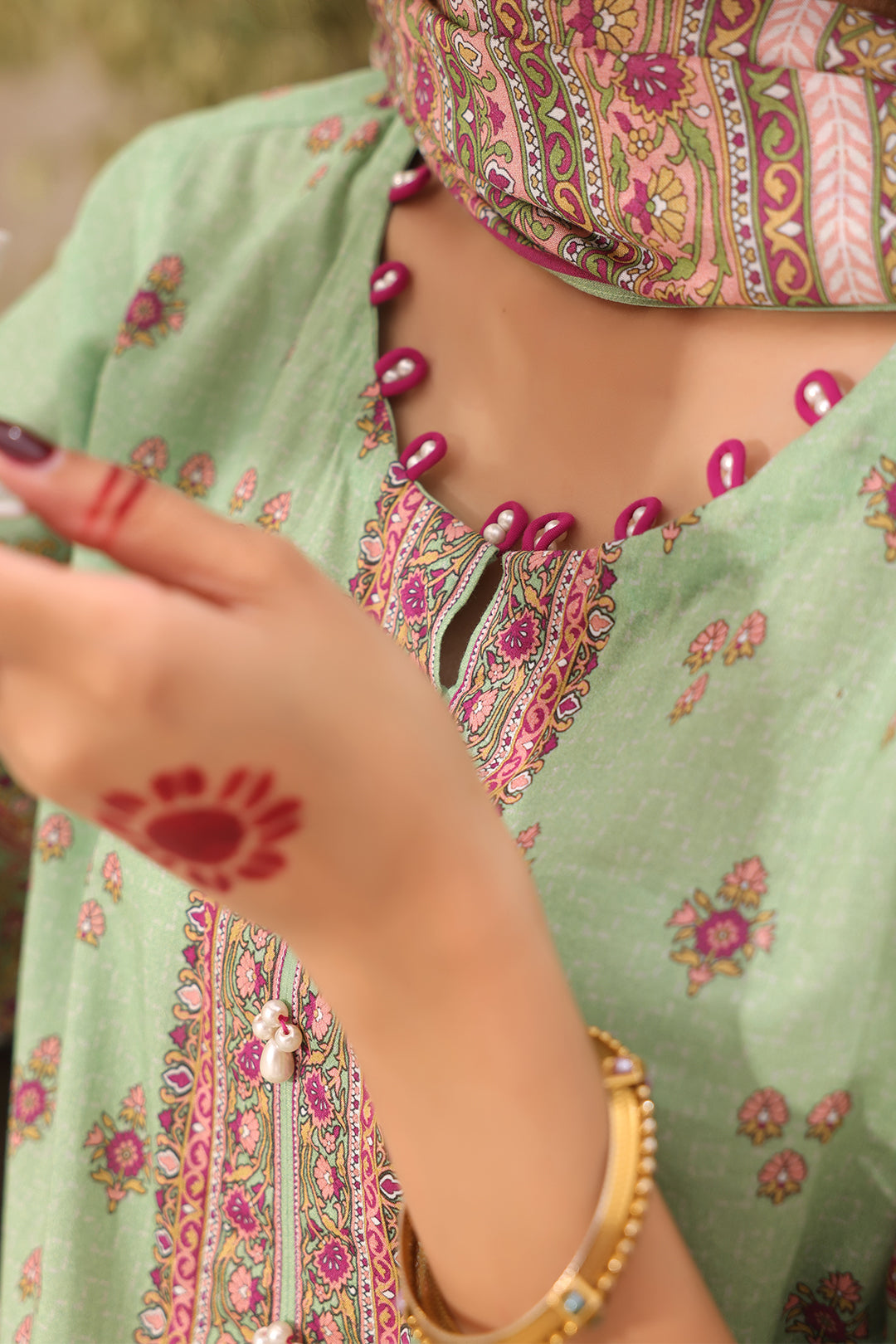 Zellbury | Unstitched 3 Piece Lawn | Shirt Shalwar Dupatta - 1669 - House Of Hania