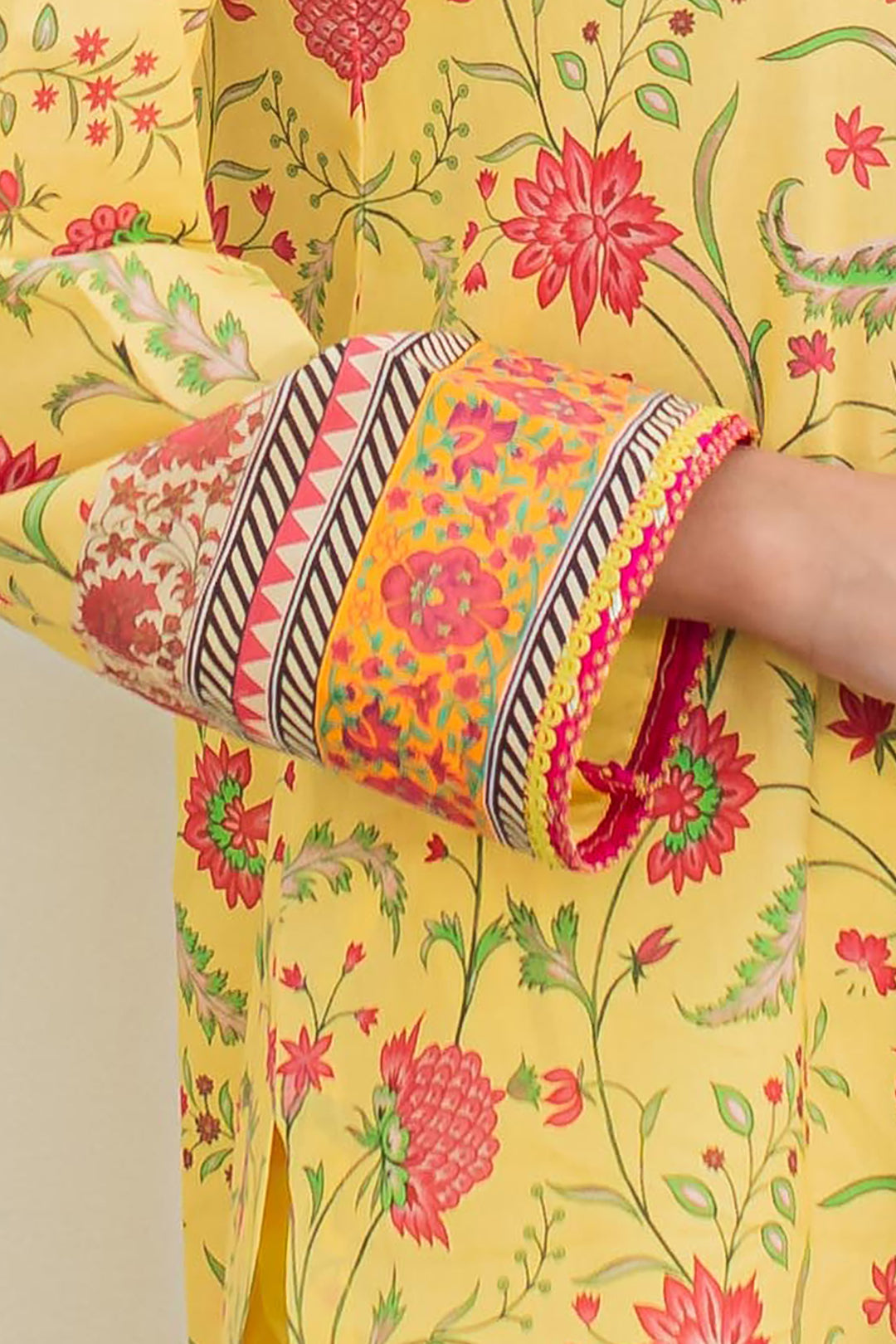 Zellbury | Unstitched 3 Piece Lawn | Shirt Shalwar Dupatta - 1675 - House Of Hania