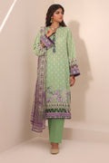 Zellbury | Unstitched 3 Piece Lawn | Shirt Shalwar Dupatta - 1696 - House Of Hania