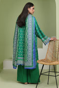 Zellbury | Unstitched 3 Piece Lawn | Shirt Shalwar Dupatta - 1697 - House Of Hania