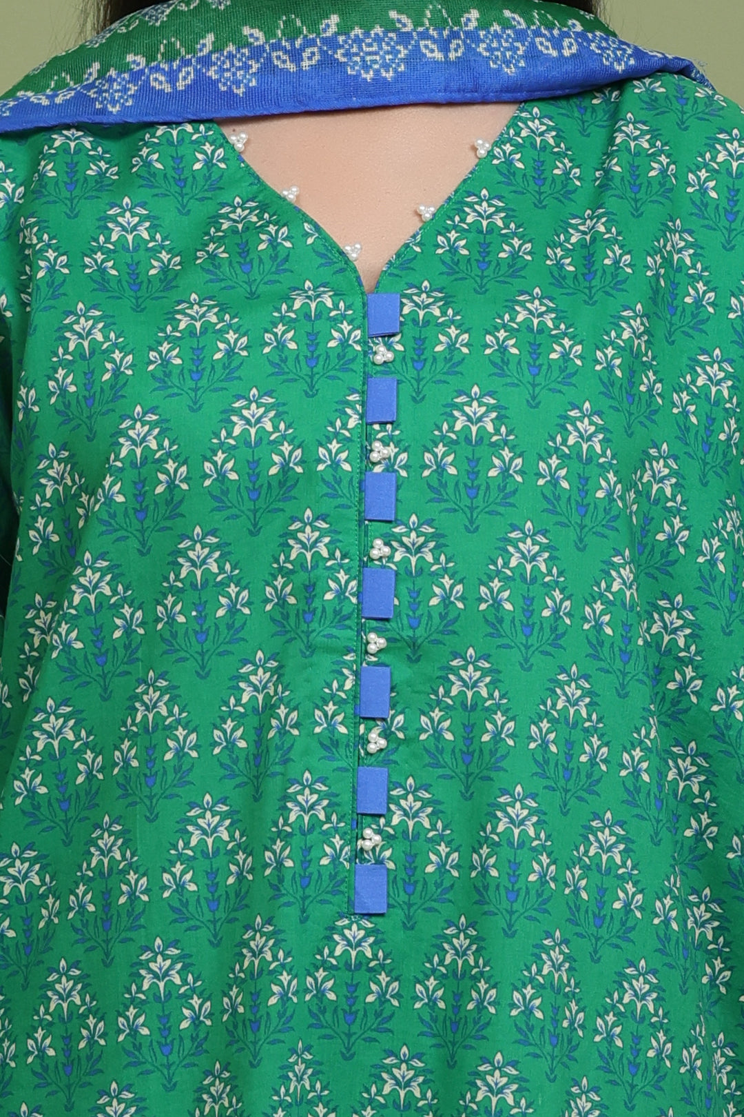 Zellbury | Unstitched 3 Piece Lawn | Shirt Shalwar Dupatta - 1697 - House Of Hania