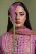Zellbury | Unstitched 3 Piece Lawn | Shirt Shalwar Dupatta - 1718 - House Of Hania