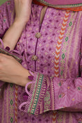 Zellbury | Unstitched 3 Piece Lawn | Shirt Shalwar Dupatta - 1718 - House Of Hania