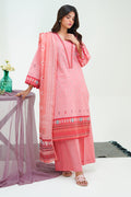 Zellbury | Unstitched 3 Piece Lawn | Shirt Shalwar Dupatta - 1719 - House Of Hania